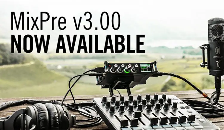 Sound Devices MixPre firmware v3.00