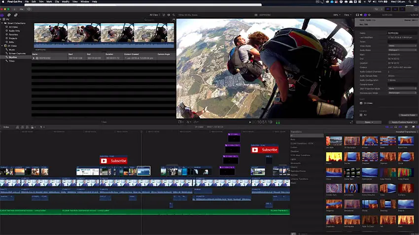 difference between final cut pro and adobe premiere