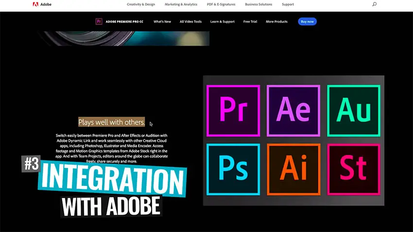 adobe premiere vs after effects vs final cut