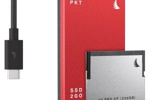 AngelBird MATCH PACK for the BMPCC 4K includes an SSD + Cfast Card