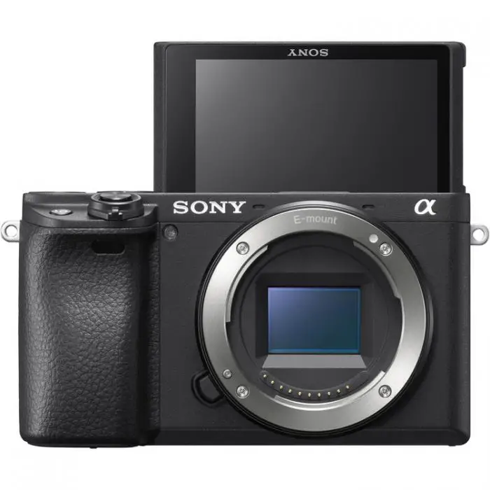sony a6400 aps-c 4k camera flip touchscreen