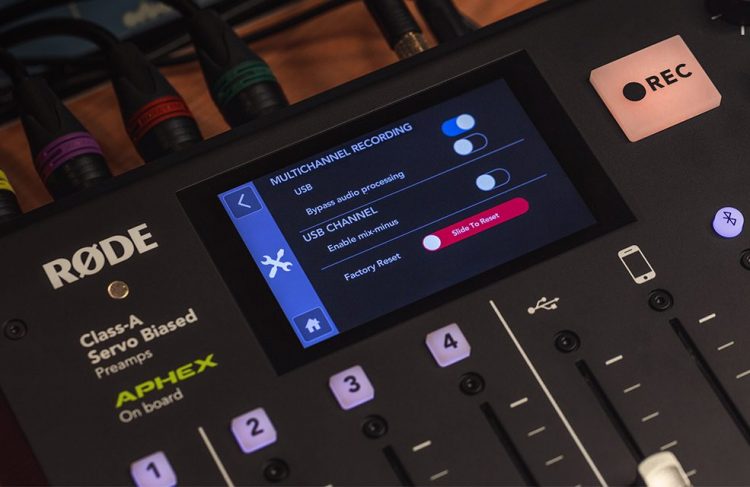 Rode Microphones Rodecaster Pro Multitrack Update 1.1.0