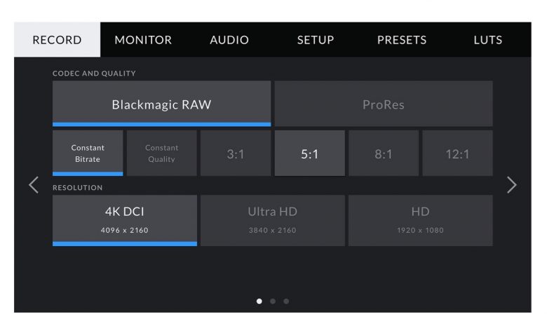 BMPCC 4K BRAW Blackmagic Raw