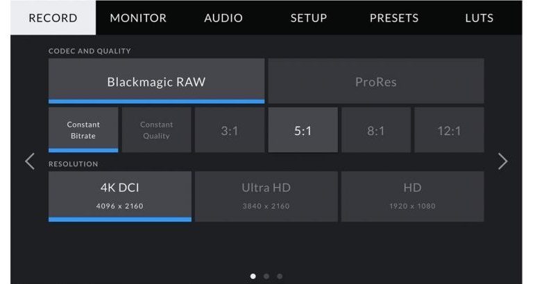 BMPCC 4K BRAW Blackmagic Raw