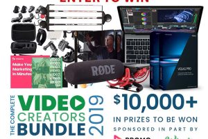The Complete Video Creators Bundle 2019 is Coming Soon – Enter the 5DayDeal Giveaway to Win!