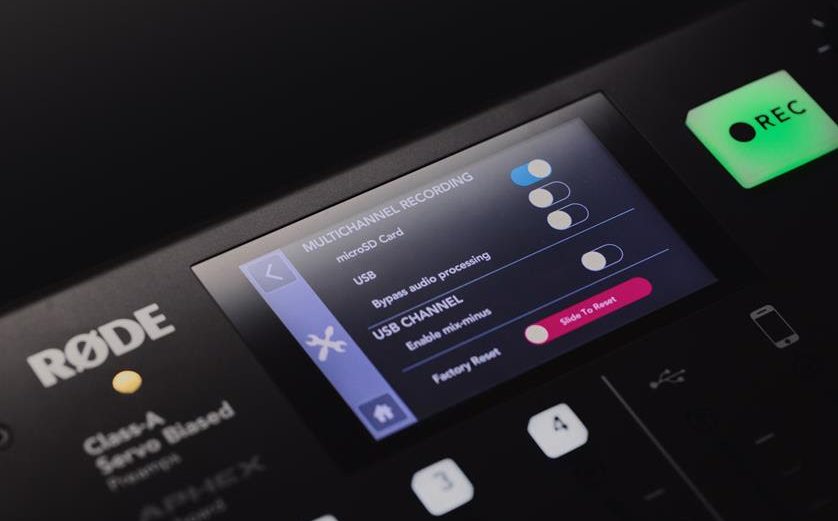 RODECaster Pro RODE Microphones firmware 1.2.0