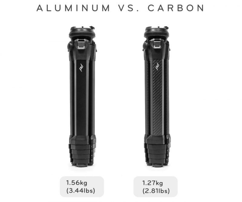 Carbon Fibre Travel Tripod Peak Design