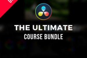 Less Than 24 Hours to Get the Ultimate Resolve 16 Course Bundle with 85% OFF!