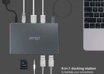 Pengo 8-in-1 USB-C Dock For Your MacBook Pro