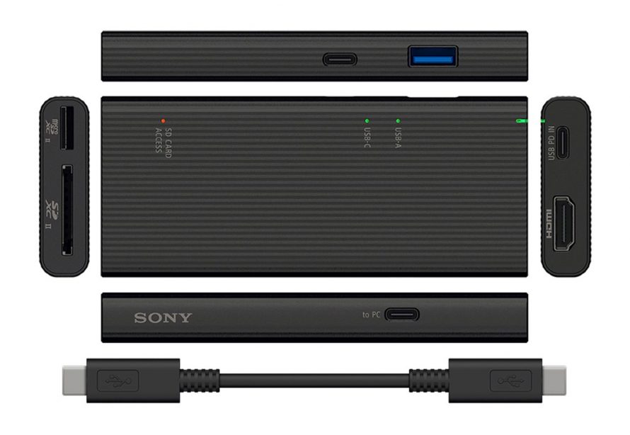 Sony MRW-S3 USB-C hub reader
