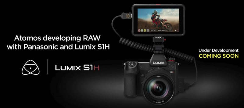 Lumix Panasonic S1H Raw HDMI Atomos Ninja V