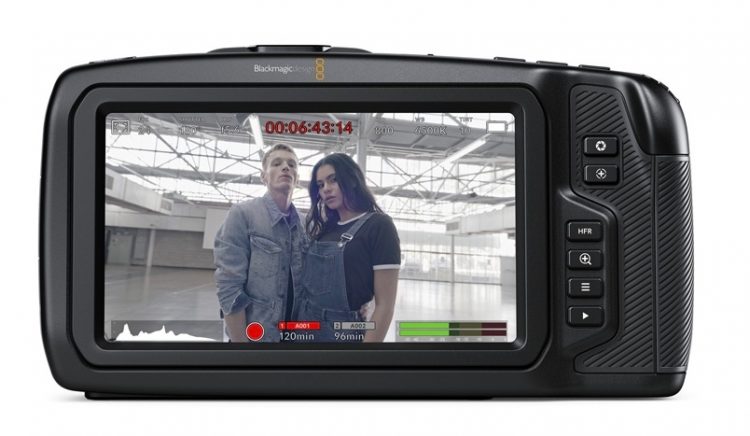 Blackmagic Pocket 6K Touchscreen Back