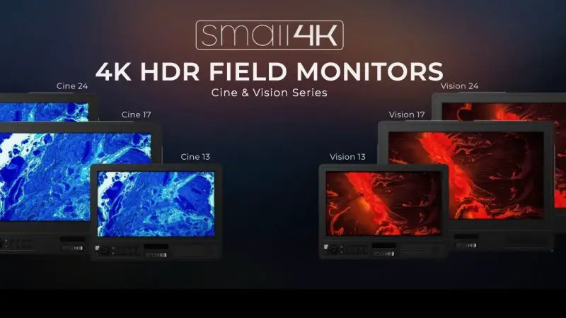 SmallHD 4K HDR Field Monitors Cine Vision