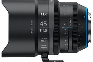 Irix Cine 45mm T1.5 Lens Announced