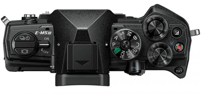 Olympus OM-D E-M5 mark III Micro FOur Thirds Top Dials
