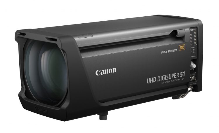 Canon 8K Digisuper 51 broadcast zoom lens
