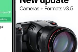 Cameras + Formats App Update 3.5 Adds BMPCC 6K and More