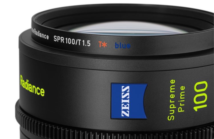 Zeiss supreme radiance primes flare large format t blue coating