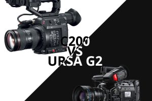 Canon C200 vs URSA Mini Pro G2 Side-by-Side Comparison