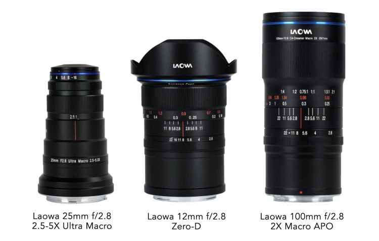 Laowa Venus Optics Canon RF Nikon Z Laowa 12mm 25mm macro 100mm Ultra Macro