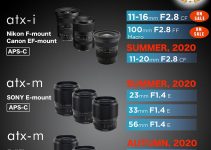 Tokina to Release 10 New Lenses in 2020