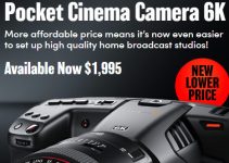 BMPCC 6K Just Got $500 Cheaper, Now Selling for $1,995