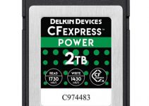 Delkin Rolls Out the World’s First 2TB CFexpress Memory Card