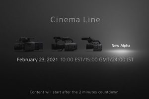 Sony to Announce a New Cine Camera on February 23