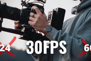 Why Shooting in 30fps Might Make Sense for Certain Projects