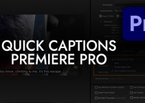 Quick and Easy Way to Create Captions in Premiere Pro