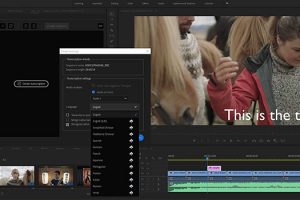 Premiere Pro CC Gets 3x Faster Speech to Text, Remix for Music, and More