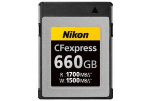 Nikon Announces Fast New 660GB CFExpress Card