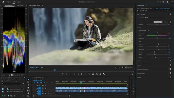 Premiere Pro_Auto Color