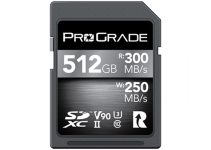 ProGrade Adds 512GB V90 to its UHS-II SD Card Lineup