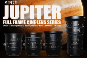 Sirui Launches IndieGoGo Campaign for Jupiter Full Frame Cine Lenses