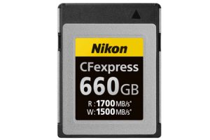 Nikon Joins the CFExpress War with 660GB Type B Card