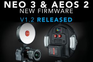 Rotolight Rolls Out Firmware 1.2 Update for NEO 3 and AEOS 2 Lights