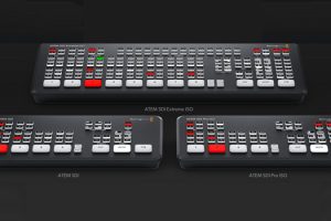 Blackmagic Releases SDI ATEM Switchers for Independent Live Streaming
