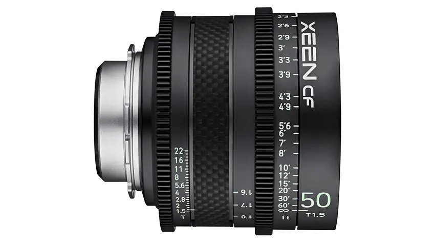 Rokinon Samyang XEEN CF 50mm Cine Lens