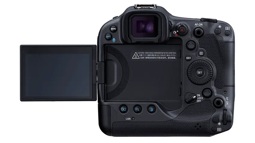 Canon EOS R3 Mirrorless Camera Rear