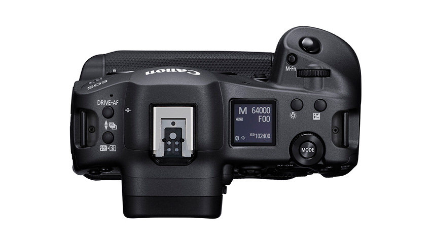 Canon EOS R3 Mirrorless Camera Top