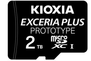 Kioxia Previews Prototype 2TB microSD Card