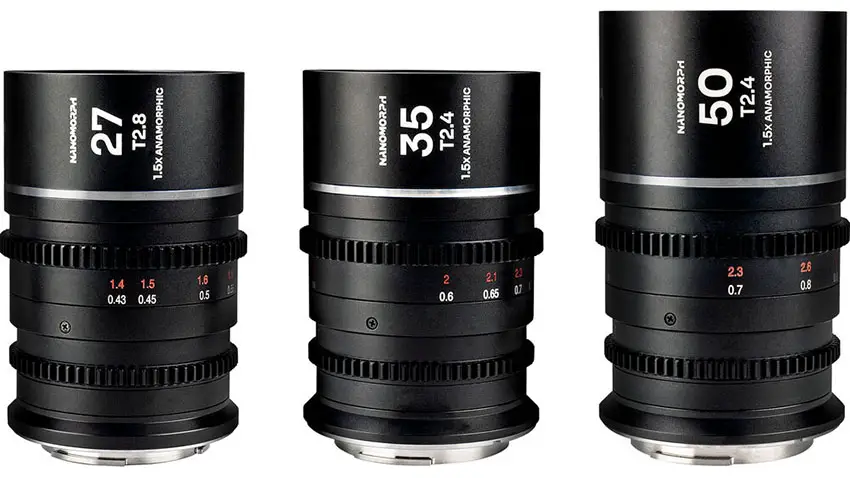 Venus Optics Laowa Nanomorph S35 Lens Set