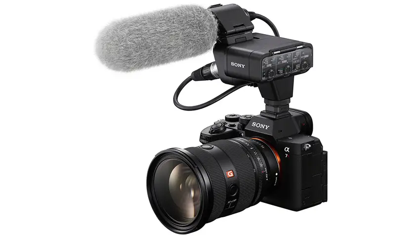 Sony a7R V Mirrorless Camera XLR Adapter