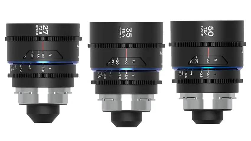 Venus Optica Laowa Nanomorph Anamorphic Lens 3-Lens Set ARRI PL Canon EF