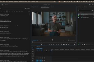 Adobe Demonstrates Text-Based Editing for Premiere Pro Beta