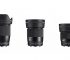Sigma Announces Trio of Z-Mount Prime Lenses