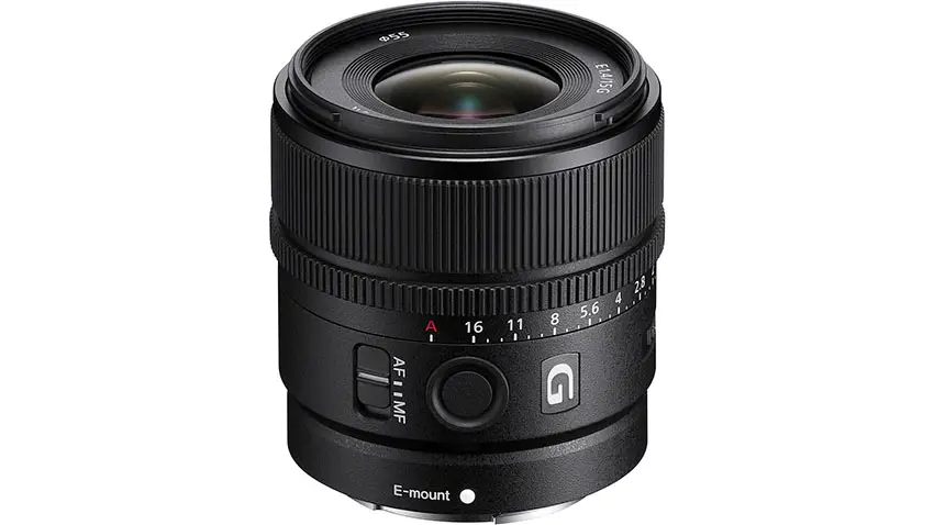 Sony E 15mm f/1.4 G Lens