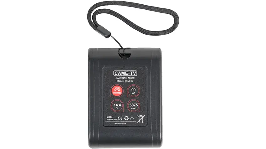 CAME-TV Mini 99 Lightweight V-Mount Battery