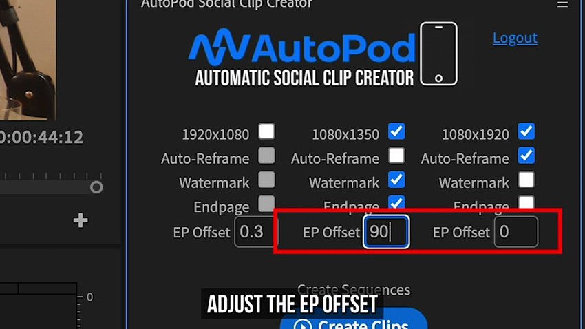 AutoPod Social Clip Creator